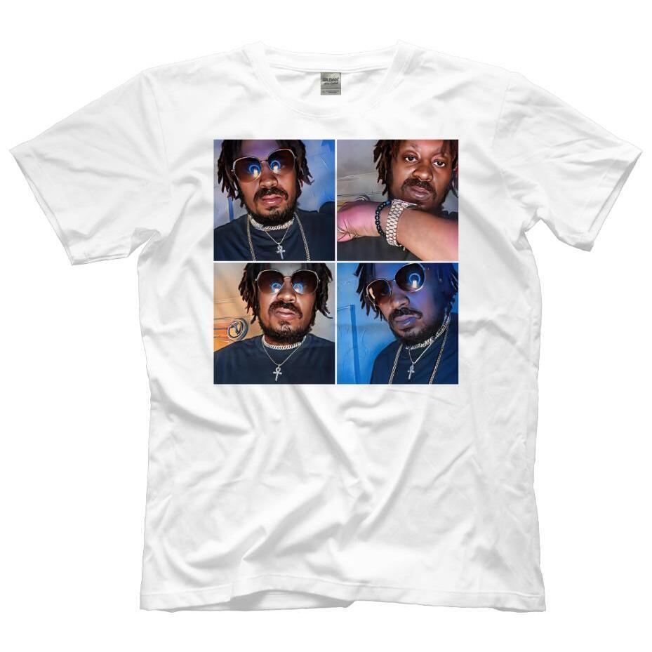 Face Card White Shirt